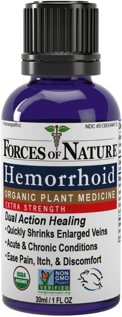 Nature Peräpukamien ohjaus Extra vahvuus, Organic Homeopaattista lääketiedettä Witch Hazel, Hevosen Kastanja, ja rauhoittava Essential Oils kutina, turvotus ja epämukava, 1.0 FL OZ