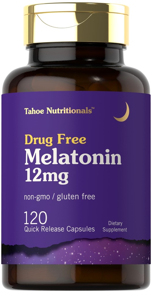 Tahoe Nutritionals Melatoniini 12 mg