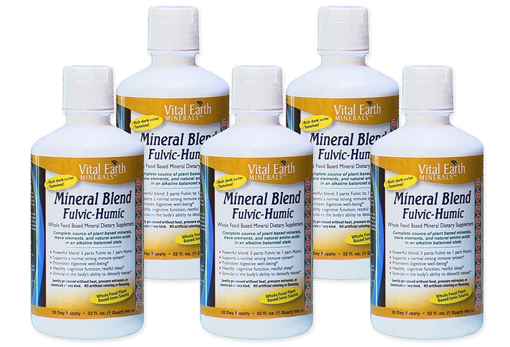 Elintoiminnot Fulvic Hummeri Blend 32 oz (8 pakkaus)