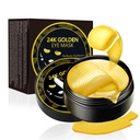 Under Eye Patches, 24K Gold Eye Mask, 60PCS Under Eye Mask, Collagen Gel Pads Patch hoitoja vaalean ryppyjä Puffy Eyes Tummat ympyrät Anti-Aging Kosteuttava, Fine Lines silmälaukut Naisten