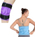 REVIX Polvi- ja Back Ice Pack loukkaantumisille Uudelleen käytettäväksi, Gel Ice Wrap kylmäpakkaus terapia