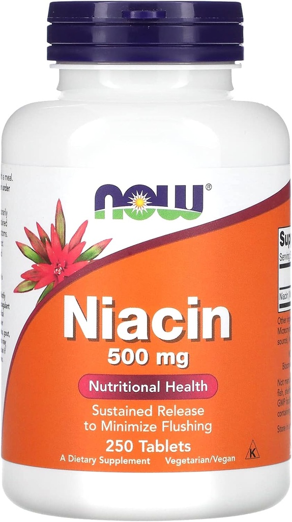 NYT Ruoka - Niacin 500 mg 250 tablettia (Pakki 2)
