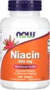 NYT Ruoka - Niacin 500 mg 250 tablettia (Pakki 2)