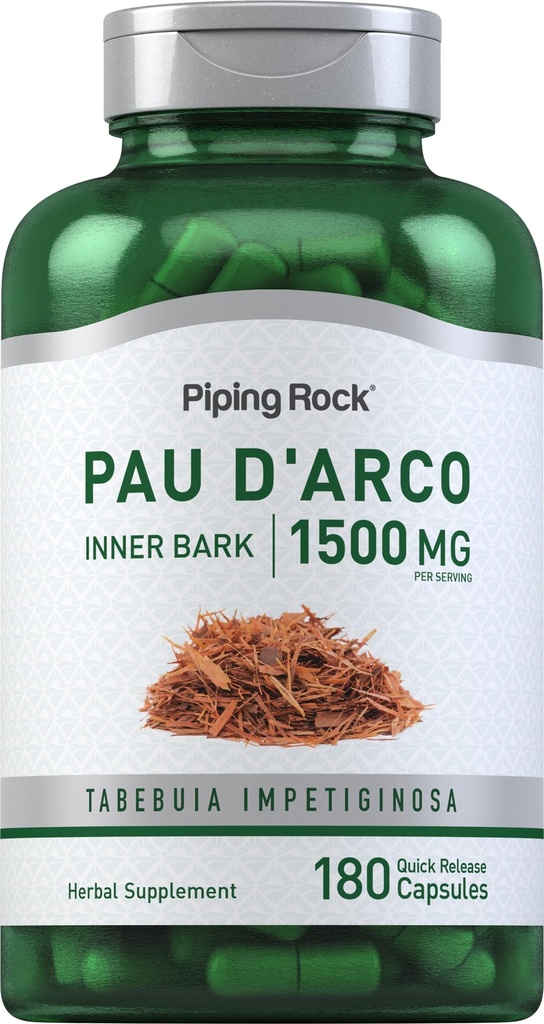 Piping Rock PAU D'Arco kapselit 