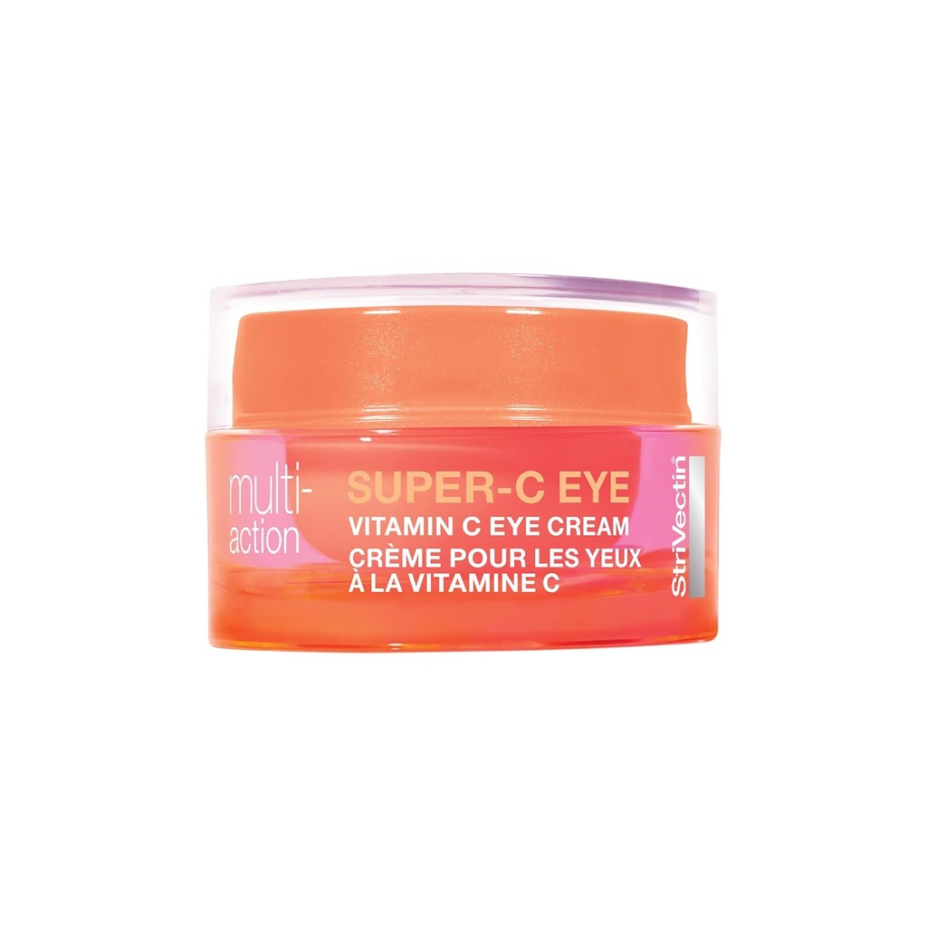 StriVectin Super-C Eye-vitamiini C Eye Cream, kirkastaminen ja kiinteyttävä, Boost Skin Dullness Hyaluronic Acid