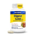 Enzymedica Digest Gold + ATPro, Maximum Strength Ruoansulatuskanavan entsyymit, auttaa Digesest suuria aterioita, kaasu ja turvotus, 120 kapselia