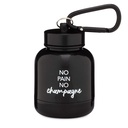 ONMYWHEY - Protein Powder & Supplement Funnel Keychain, Portable To-Go Container for the Gym, Treenit, Fitness, & Travel - TSA Hyväksytty, Ei kipua Ei samppanjaa