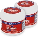 Sininen Goo Maximum Strength Pain Relieving Cream - Deep Lämmitys hiero takaisin/kaula, urheilu Lihas/Joint, nyrjähdykset, Bursiitti, kanta - 2 pakkausta 4 oz, Valmistettu 100% Pure Emu Oil