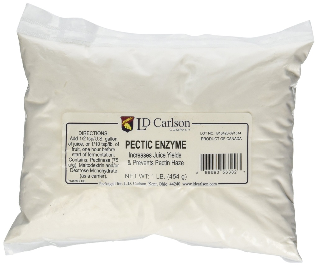 Pectic Enzyme (jauhe) - 1 lb.