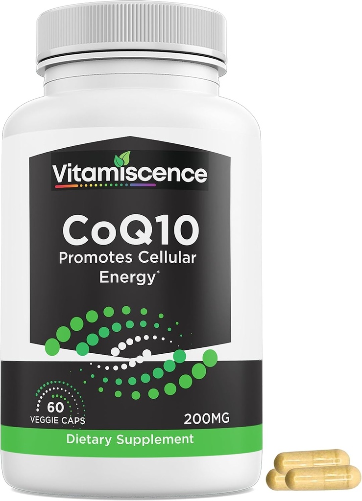 CoQ10, One Pack, 200 mg, 60 kapselia Lukumäärä. Edistää solujen energia, antioksidantti, Co q10 täydentää, miesten ja naisten.
