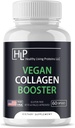 Terveet Living proteiinit Vegaani Collagen Booster ... auttaa tukemaan ja lisäämään kollageenia järjestelmässäsi terveille hiuksille, iholle, kynsille, kasvissyöjälle, Ketolle, Paleolle, Gluteenittomalle kapselille (60 kreivi)