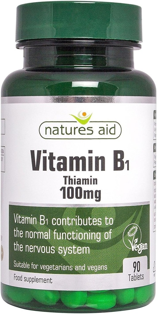 B1-vitamiini 100 mg 90 Tabs-2 pakkaus