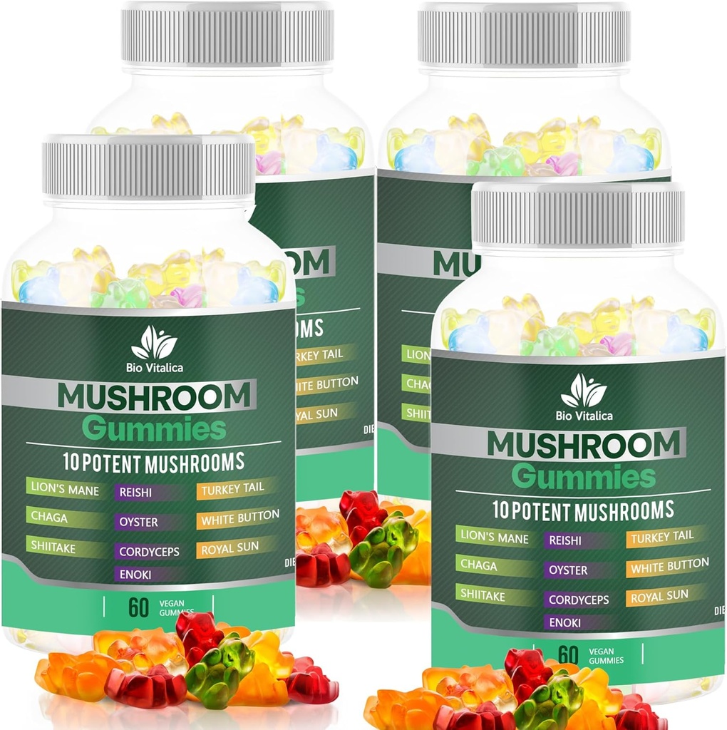BIO VITALICA Mushroom Gummies 