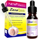 ZanaQuick Extra Strength Varpaankynsien ja sormien korjaus tippa - Kynsien hoito Uusiminen paksu, vaurioituneet ja värjäytyneet kynnet - 1 pakkaus, 0,50 fl oz