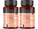 sureklinica Bilberry Extract 10 000 mg x 360 tablettia (2 purkkia) - 10 x enemmän Antosyanidiiniä per tabletti kuin useimmat muut - ja 5 mg Black Pepper Extract 300% Lisääntynyt imeytyminen