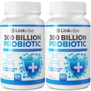 Probiootti 300 miljardia PMY - 12 kantaa orgaanisia prebiootteja varten digestiivinen & Gut, immuuni, paisuva terveys - Probiootit naisille ja miehille - Daily Dairy Free, Kestoaika vakaa - 120 Counts