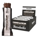 Barebells Protein Baarit Evästeet & Cream - 12 Count, 20g High Protein Hearts - Chocolate Nutrition Bar 1g Total Sugars - On-The-Go Breakfast tai post-workout Välipala