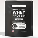 Hydrolyzed Whey Protein Powder - makuamaton Whey Protein konsentraatti Hydroslate, Plain Protein Powder - Gluteeniton, 24g Protein per Serving, 1 lb (pakkaus 1)