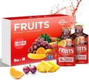 Super Fruit Liquid Juice - 30 Puches Superfoods Hedelmät täydentää naisten, miesten ja lasten - Tuki energia, immuniteetti, digestio ja aineenvaihdunta - Vegan, 30 päivän tarjonta