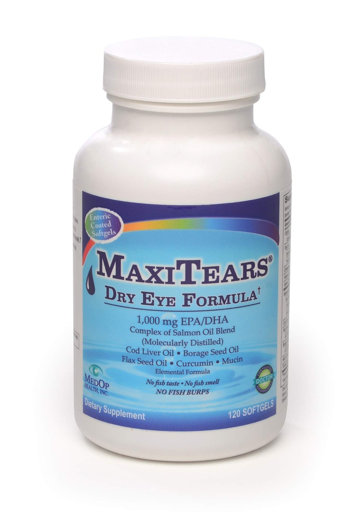 MedOp MaxiTears® Dry Eye Formula 120 softgels, 1 pullo
