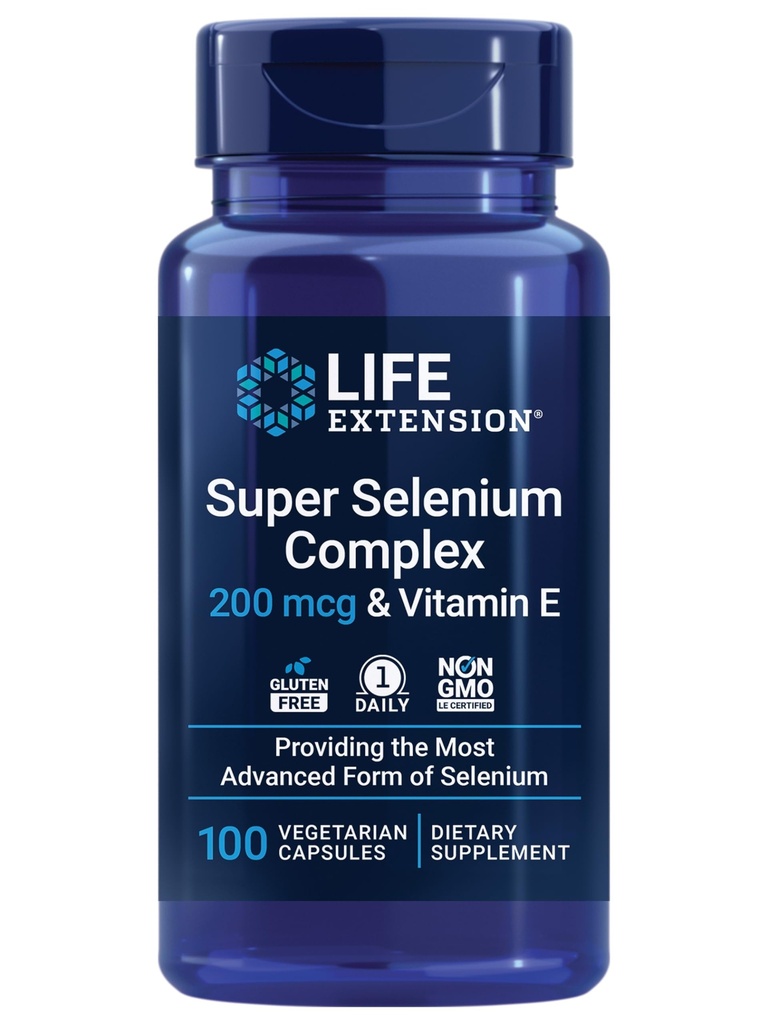 Life Extension Super Selenium Complex, 200 mikrog 