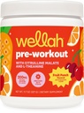 Wellah Pre-Workout Drink Mix (Fruit Punch Flavored, 30 tarjoilua) - Citrulline Malate ja L-Theanine, 200 mg luonnon kofeiinia & 1000 mg Beta-Alanine