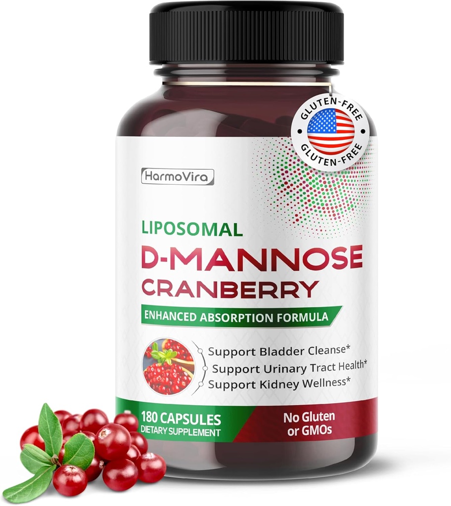 Liposomal D- Mannose Cranberry Supplement 