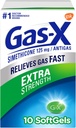Gas-X Extra Strength Gas Relief Softgels with Simeticone 125 mg - 10