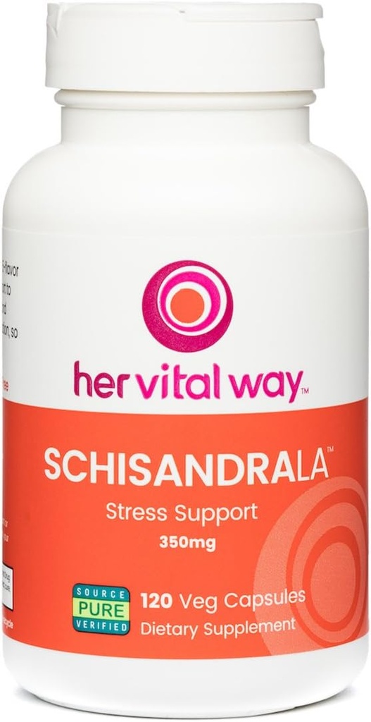 SchisandraLa Stress och Adrenal Health Support, Schisandra Berry 3:1