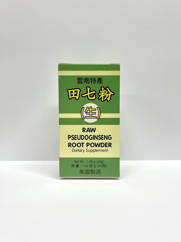 Raaka Pseudoginseng juurijauhe yrtti täydentää auttaa edistää terveen sydän-ja verisuonijärjestelmän 1.4oz Valmistettu Yhdysvalloissa