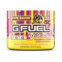 G Fuel Hype Supreme Hydration, Electrolyte Powder Mix for Energy & Focus, sokeri ja kofeiiniton täydentää Essential Vitamiinit & Minerals, Vadelma sitruuna sitruuna, 3.3 oz - 30 tarjoilua