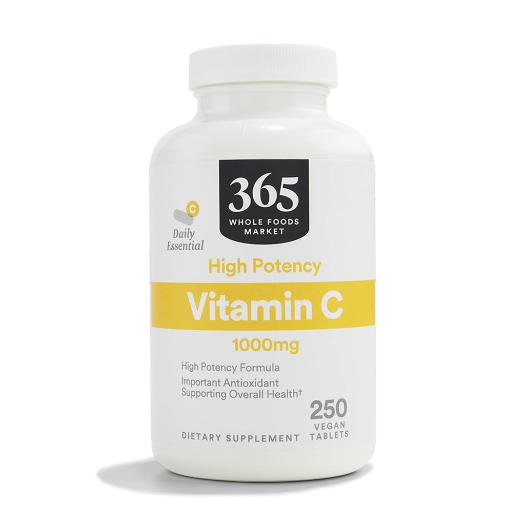 365 By Whole Foods Market, Vitamin C 1000Mg, 250 greve