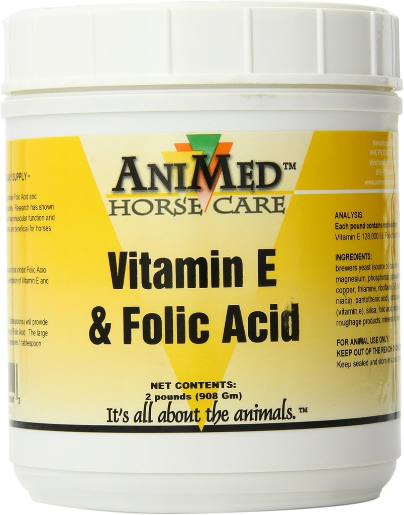 AniMed E-vitamiini Foolihappo (2 lb)