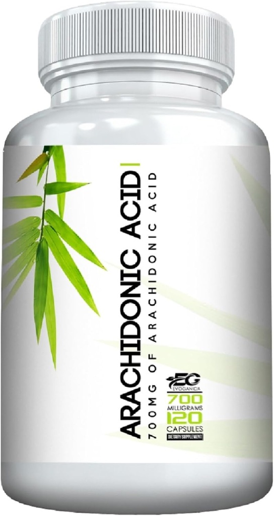 Arachidonic Acid - 700 MGS Per Serving - 120 Servings Per Bottle - Promotes Muscle and Stregth - Max Strength
