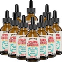 Liposomaalinen Glutationi Liquid 2000MG ... Antioksidanttidetox-lisäaine naisille ja miehille, ikääntyvä puolustus, maksan toiminta ja energia, hyaluronihappo + Aloe Vera + C-vitamiini, luonnollinen & Vegan, 20 FL.OZ