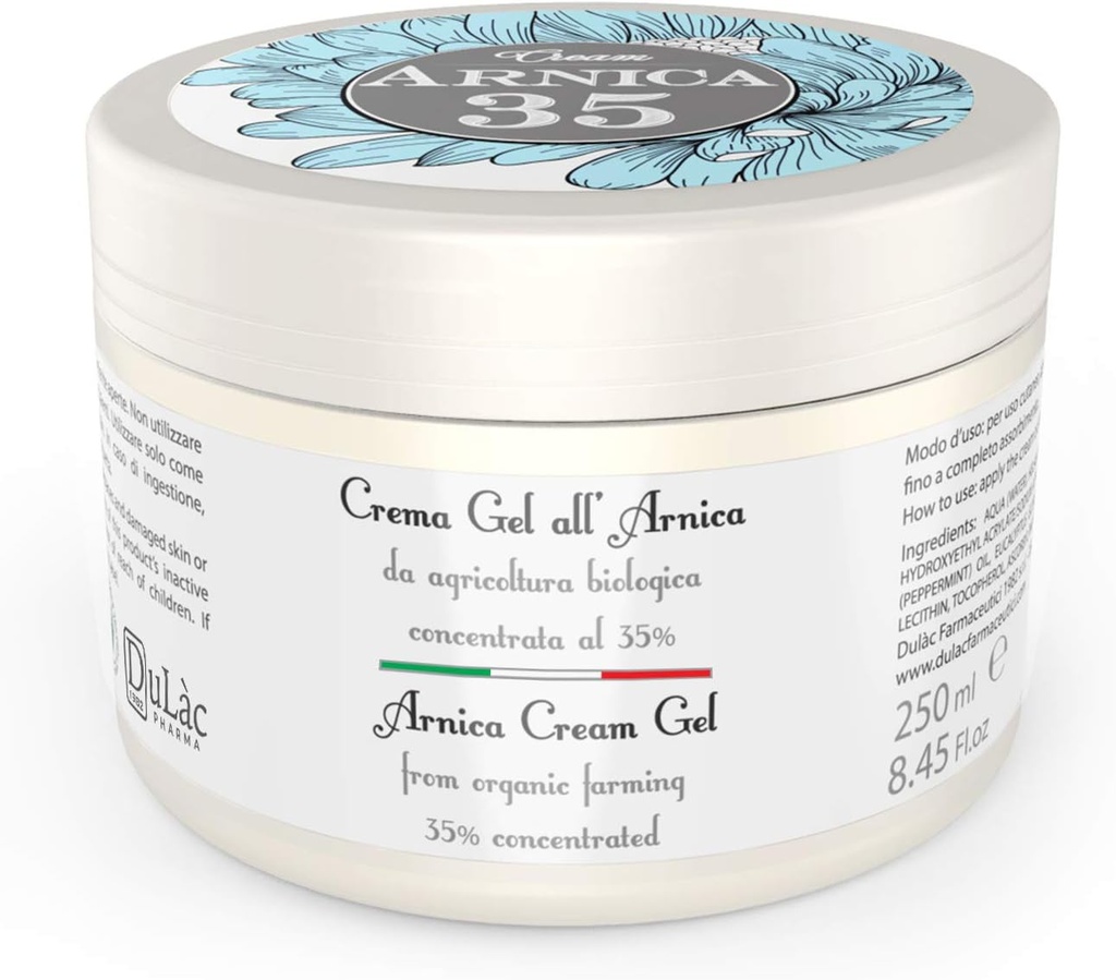 Dulàc - Arnica Cream 8.45 Fl Oz Rich i Organic Arnica Montana Extracts, Arnica Bruise Cream Extra Strength Också idealisk för muskel och gemensam lättnad, svullnad och ödem