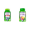 Vitafuusio Extra Strength Biotin Gummy Vitamiinit, Berry Flavored, 5 000 mikrog Biotin Vitamiinit, America