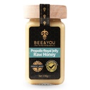 Mehiläinen ja sinä Royal Jelly Raw Honey, Propolis Extract, 100% Natural Superfood, Ultra Pure, Immuuni Tuki täydentää, Antioksidantteja, Keto, Paleo, Gluteenittomat, 6,7 oz