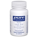Puhtaat kapselit Alfa Lipoic Acid 400 mg 