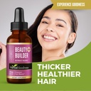 Herbal Goodness Beauty Builder 1oz - Collagen naisille Biotin & Hyaluronic Acid - hiusten kasvua, ihon nesteytys, kynsien tuki, anti-aging kauneus Booster - Sisältää Marigold & Guava Leaf