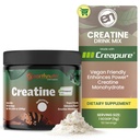 EarthNutri Creatine Monohydratpulver - Rent kreatintillskott för muskelstyrka, styrka och prestanda - Icke-GMO, sockerfri, additivfri - för män och kvinnor, osmakad 250 g