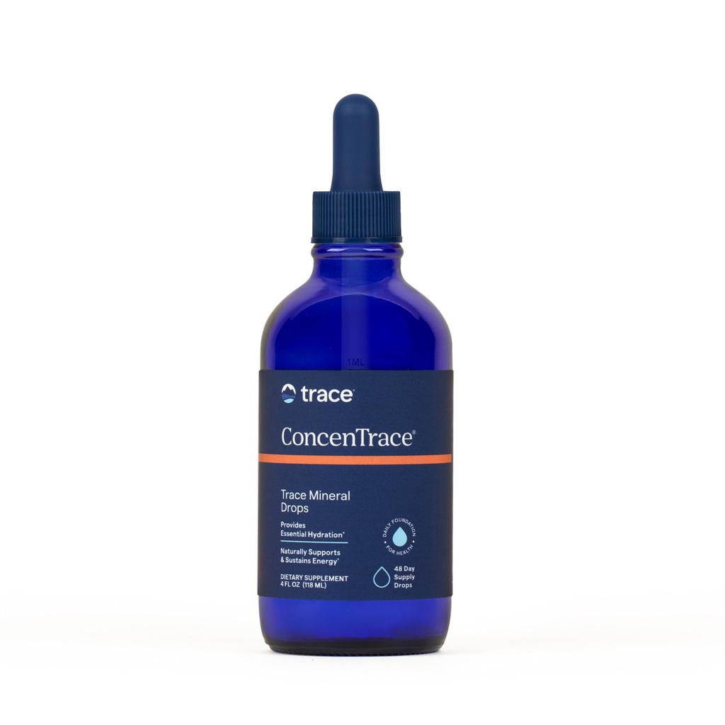 Trace Minerals Concentrace Mineral Drops ... tukee energiaa, digestiota, luun terveyttä ja nesteytystä, 70+ Ionic Trace Minerals w/Magnesium, Kloridi & kalium Keto, Vegan & ei-GMO 48 tarjoilua