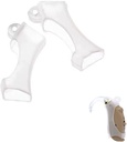 2 Pack kuulon aids Protectors kattaa pöly hiki Silikoni suojakotelo kuulo vahvistin apuvälineet kuuloavusteinen laite Powered kokoa 13 paristot A13 akku