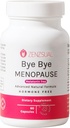 ZENZSUAL Bye Bye Menopause lisäravinteet naisille Natural Menopause Tuki Hot Flashs, Night Swats, Mood Swings & Hormone Balance Melatoniiniton, Vegan, Estrogeenivapaa Formula 60 kapselia