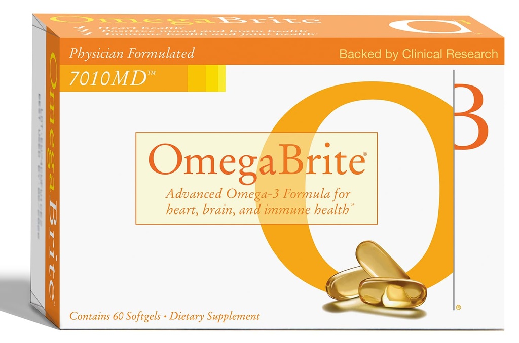 7010MD Advanced Omega-3 Formel, 92% Omega-3 med 1140 mg EPA per portion, främja positivt humör, hjärnhälsa, immun hälsa, hjärthälsa och gemensam hälsa - 60 greve