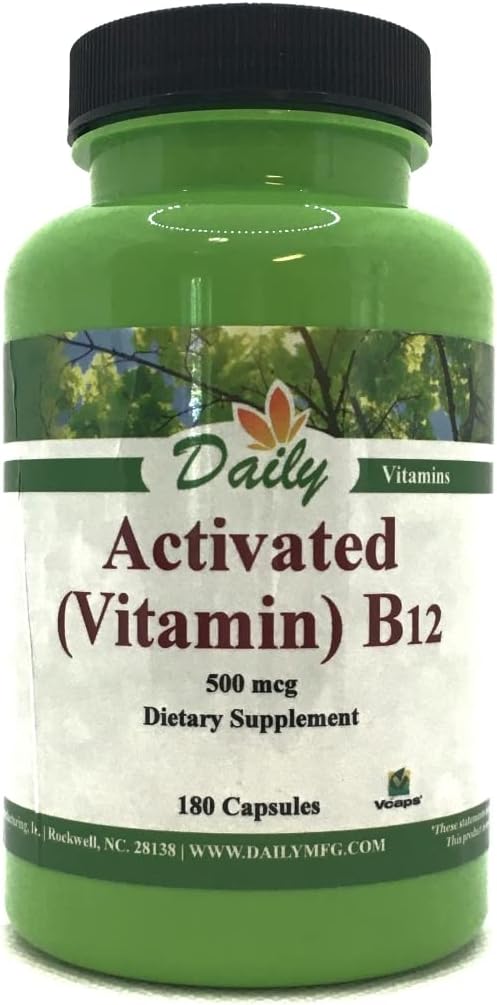 Päivittäinen valmistus Aktivoitu B12-vitamiini
