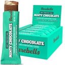 Barebells Soft Protein Bars, Minty Chocolate - 12 Count, 16g High Protein Heat - Suklaa Ravintola Bar 1g Total Sugars - Go Breakfast tai Post-workout Välipala