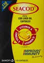 Merck SevenSeas Original Cod Liver Oil Capsules - 500 Pieces - Ilmainen EXPEDITE Shipping (2)