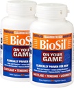 Biosil On Your Game - 60 kasviskapselia, pakkaus 2 - Patentoitu ch-OSA Complex - lisätä Collagen tuotannon Joint Pain Relief, Joustavuus & valikoima liike - GMO vapaa - 60 päivän toimitus