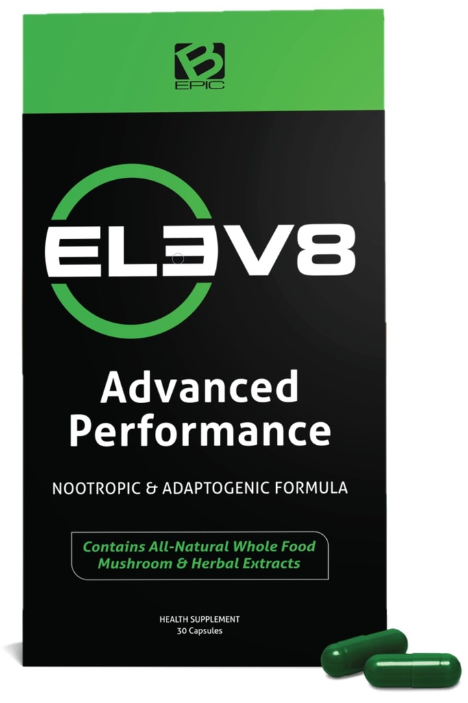 BEpic ELEV8 Advanced Performance Supply - 30 päivän toimitus (30 kapselia) 